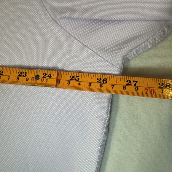 David Donahue Lavender Button Up Shirt 17.5 34/35 Preowned Excellent - Picture 7 of 9